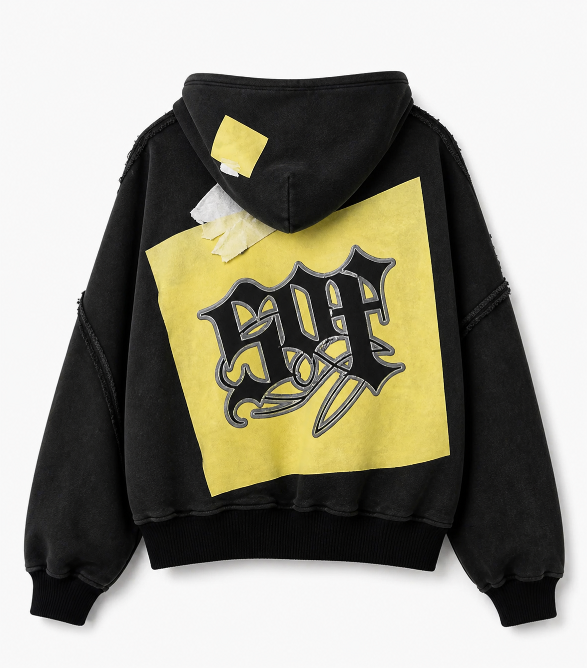 “Sticky Note” Zip up