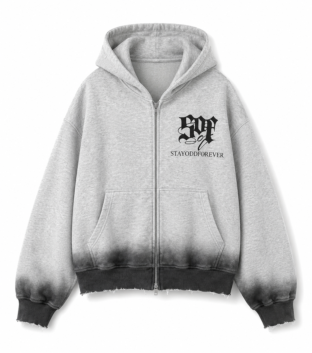 “Washed” Zip Up