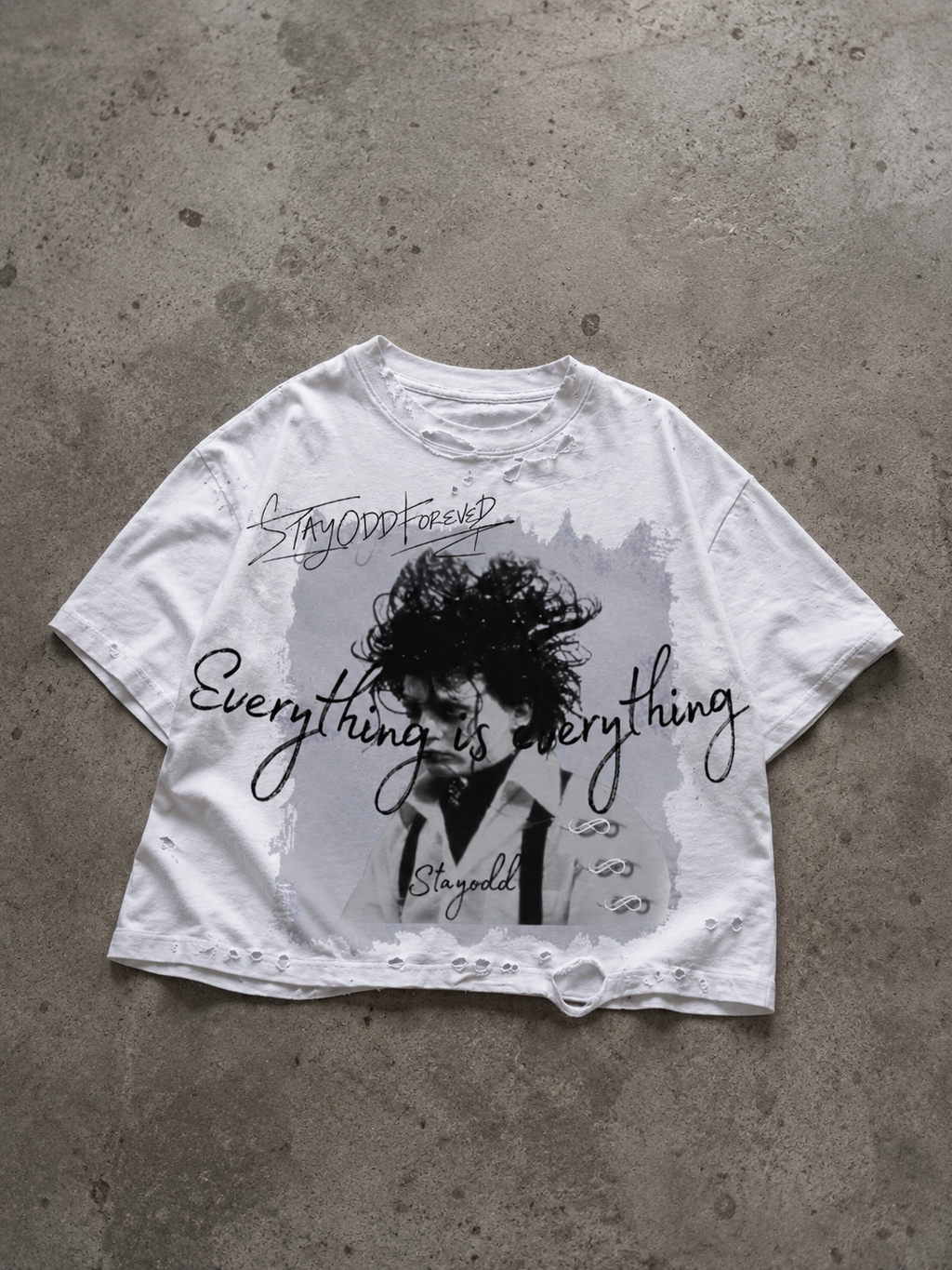Everything Is Everything Distressed Tee