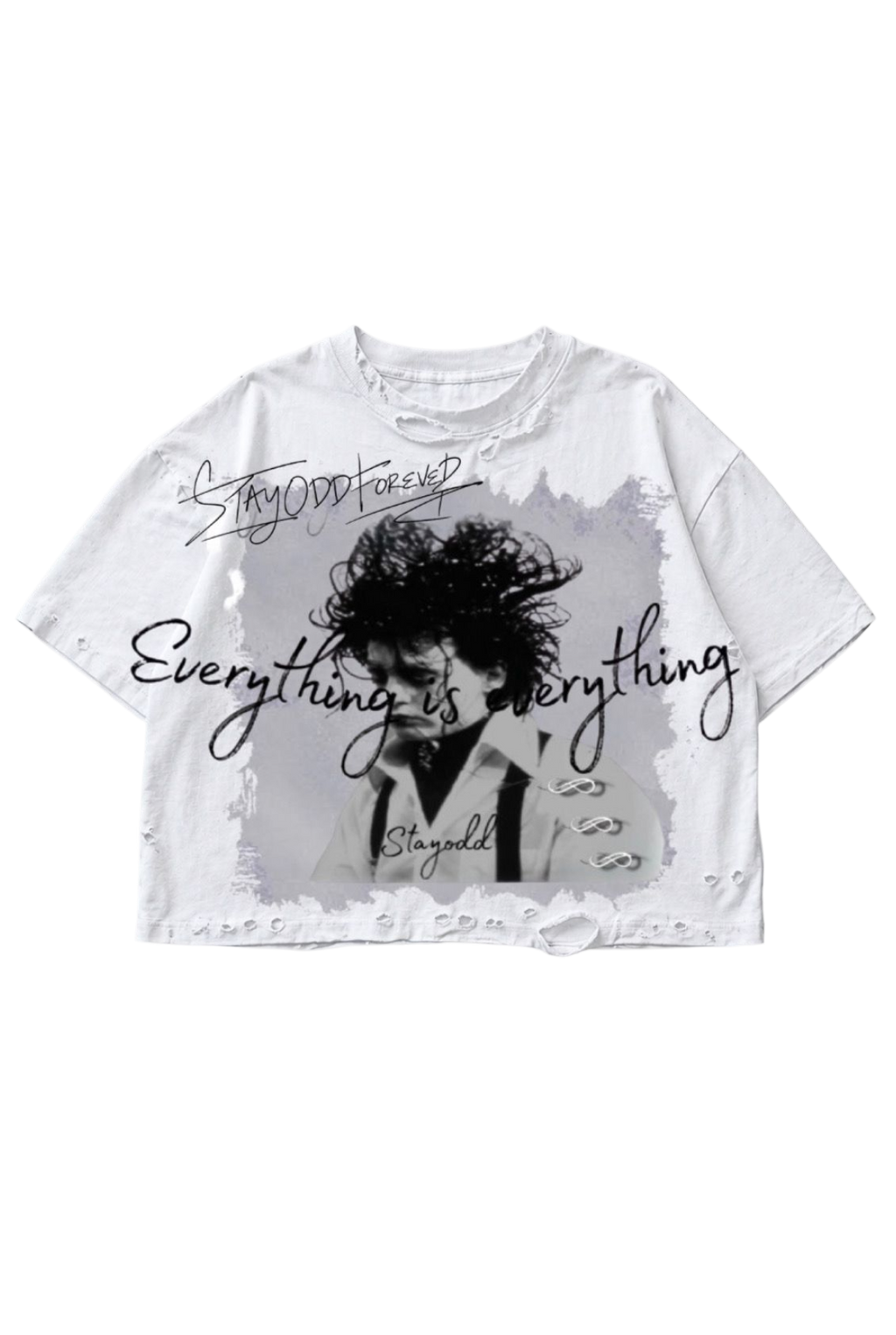 Everything Is Everything Distressed Tee