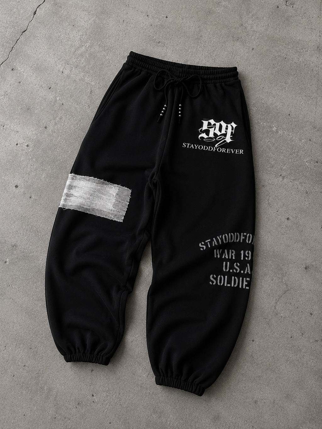 Bandage Utility Sweatpants