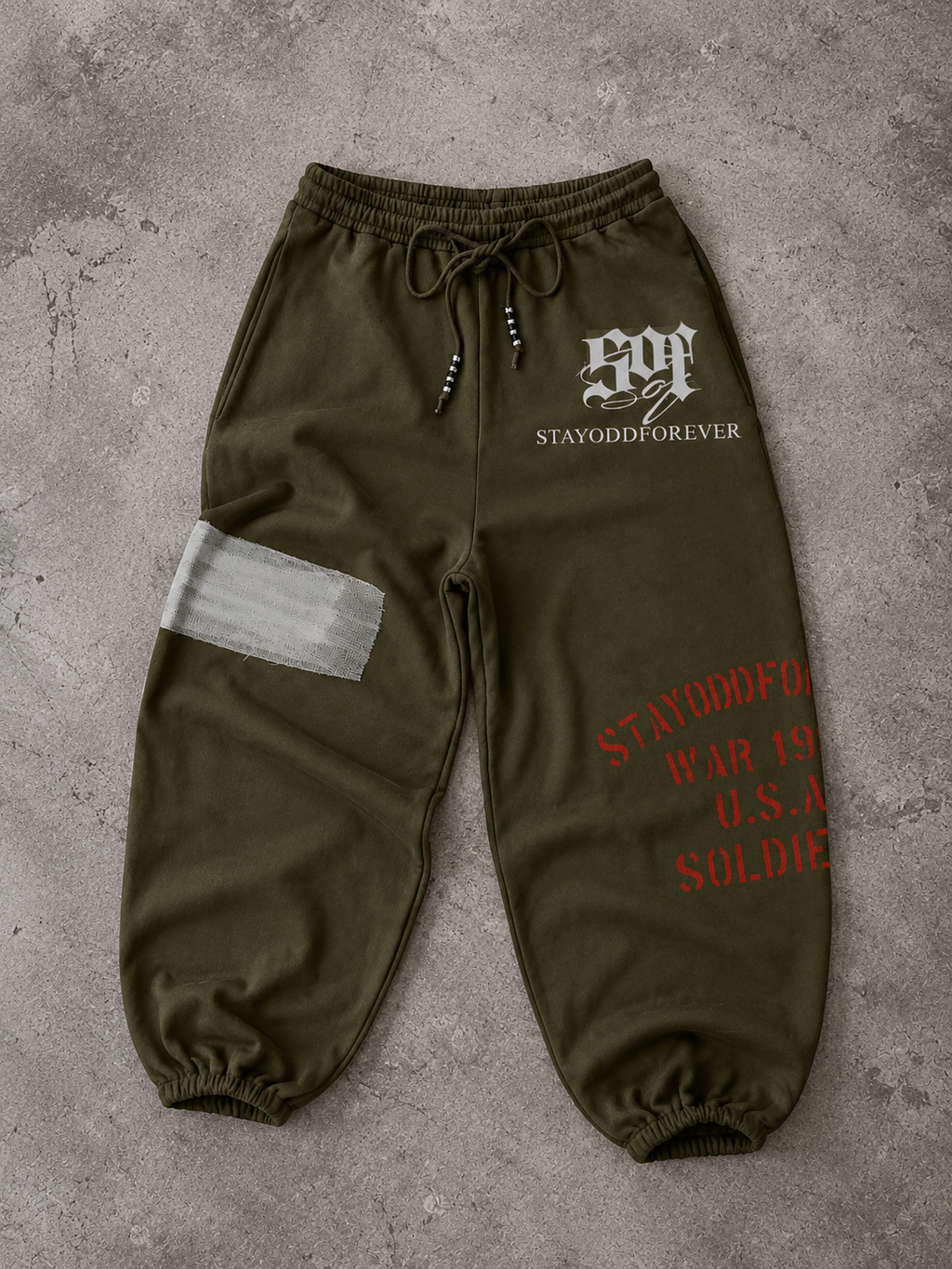 Bandage Utility Sweatpants