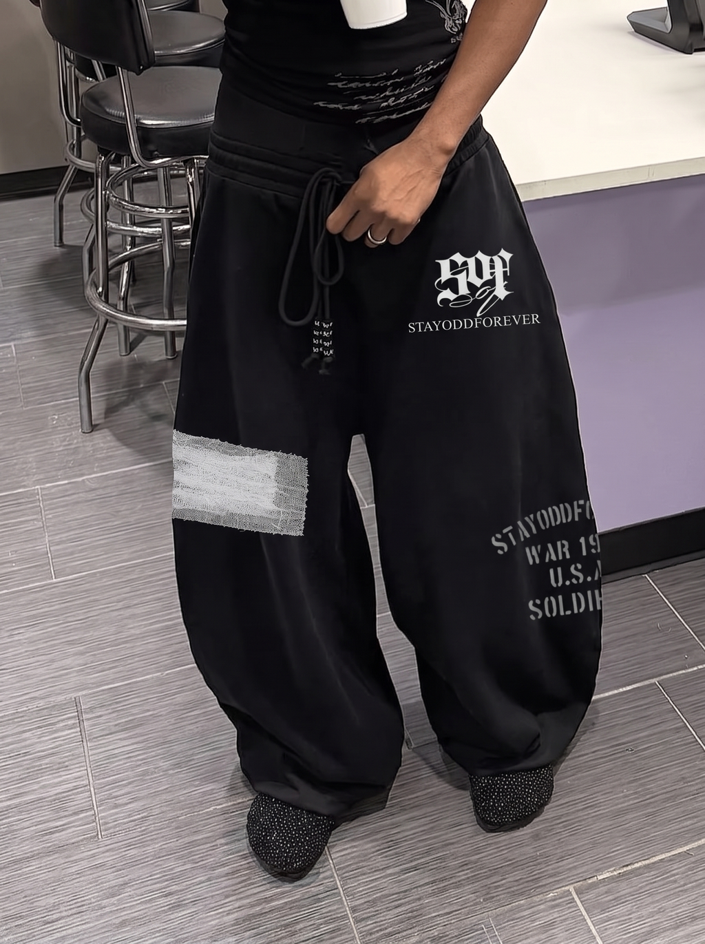 Bandage Utility Sweatpants
